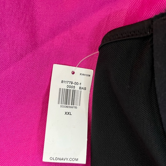 NWT XXL Old Navy One Piece Swimsuit Bra Support Black Double Lined Plus Size - Picture 11 of 13